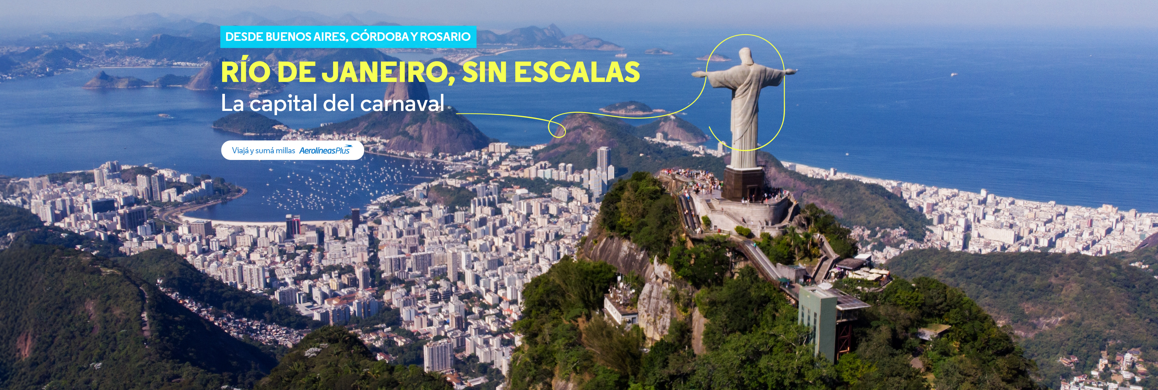 Vuelos a Río de Janeiro | Aerolíneas Argentinas